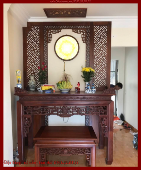 Lưu ý khi đặt bàn thờ trong phòng khách
